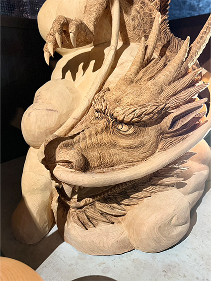 御神木から生まれた昇龍・降龍